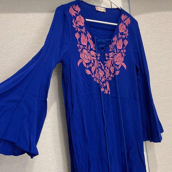 ALTERED STATE BRAND! BEAUTIFUL NAVY BLUE COVER UP! - Picture 6 of 7